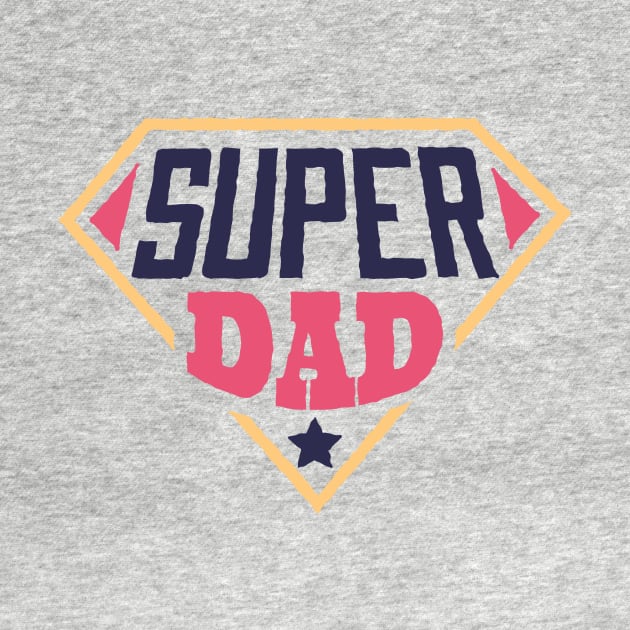 Super Dad Father's day gift by LR_Collections